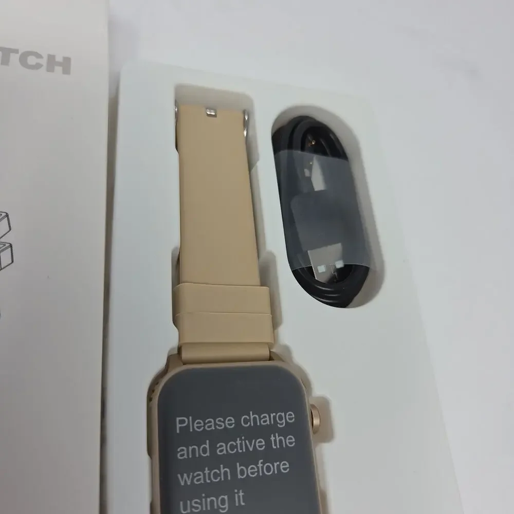 TK29 Smart Watch HD Touchscreen Bluetooth Fitness Water-Resistant Rose Gold